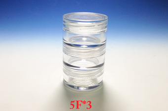 3 Set Stackable Jar 5F