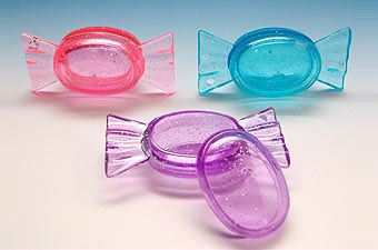 Candy Cosmetic Container For Lip Gloss