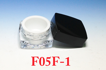 Acrylic Cream Jars F05F-1