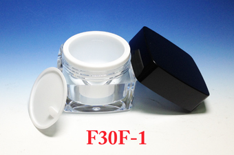 Acrylic Cream Jars F30F-1