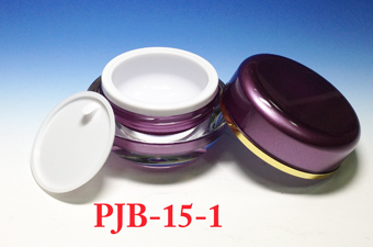 Acrylic Cream Jars PJB-15-1