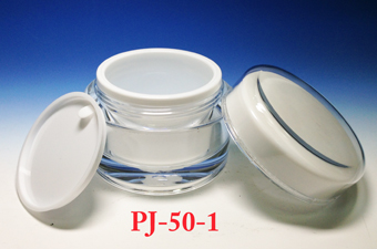 Acrylic Cream Jars PJ-50-1