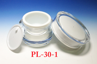 Acrylic Cream Jars PL-30-1