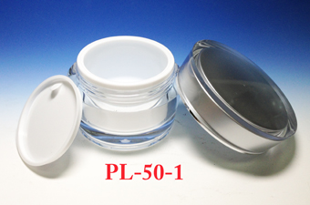 Acrylic Cream Jars PL-50-1