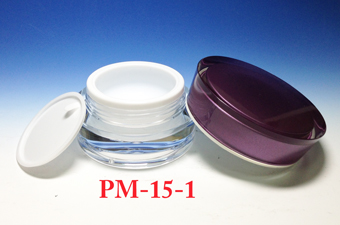 Acrylic Cream Jars PM-15-1