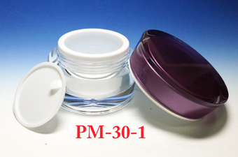 Acrylic Cream Jars PM-30-1