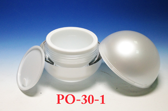 Acrylic Cream Jars PO-30-1