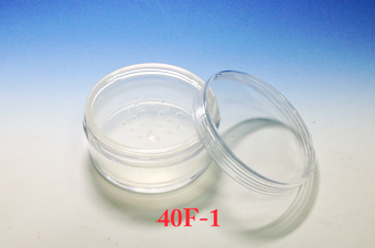 PP Cream Jar With Sifter 40F-1